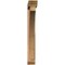 Ekena Millwork Thorton Traditional Smooth Bracket w/ Offset Brace, Western Red Cedar, 5 1/2"W x 40"D x 44"H BKT0604X40X44THR01SWR - alternate 2